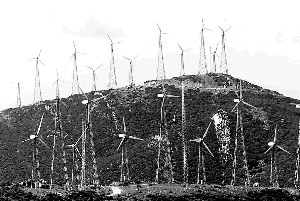 IMPACTO. Los molinos han contribuido a modificar el paisaje de la provincia.