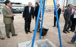 Arrancan las obras para hacer de la Explanada de San Lorenzo una plaza multifuncional