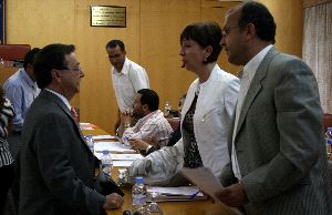OPOSICIÓN. «Nos hemos quedado solos en la oposición parlamentaria», afirma Ramírez / SKN