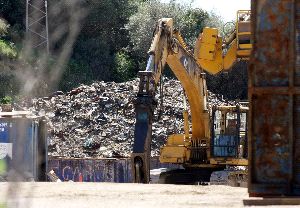 El vertedero de Nerva recibe una solicitud para el depósito de los residuos del buque