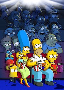 HUMOR. Los Simpson llegan esta vez en forma de película.