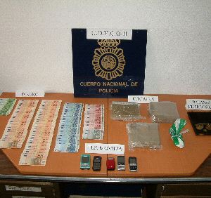 Operación policial contra el narcotráfico