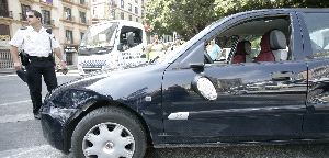 El conductor de la calle Larios intentó causar un accidente en la autovía, pero no se atrevió