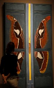 MUNDO CAPRICHOSO. 'Sin título (Mariposa)', óleo sobre lienzo de 1923. / SUR