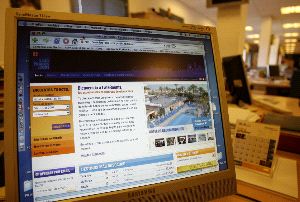 PORTAL. Vista de la página principal de este operador de reservas hoteleras de última hora. / S. S.