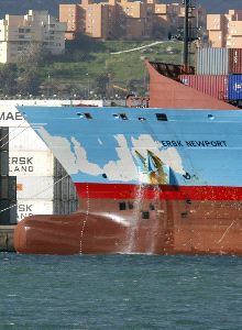 SUSTO. El barco sufrió un importante incendio. / A. CARRASCO