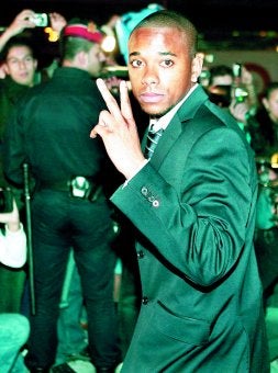Robinho, en el banquillo