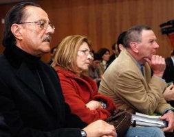 Muñoz, Alcalá y González, en un juicio anterior por delito urbanístico./ J-L