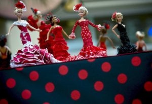 Barbie se pone flamenca para la feria