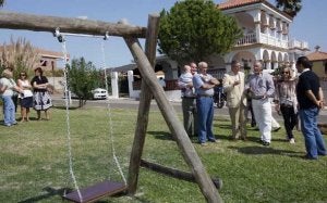 Nuevo parque infantil en Santa Margarita