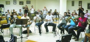 Músicos al mismo compás