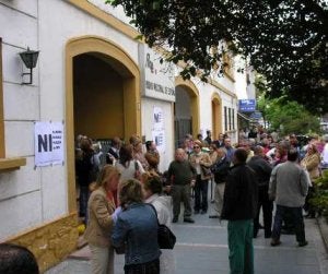 El edificio de Radio Nacional