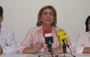 La ex alcaldesa de Cártama y actual diputada provincial del Partido Popular Leonor García-Agua, en una imagen de archivo . ::                             J. J. BUIZA