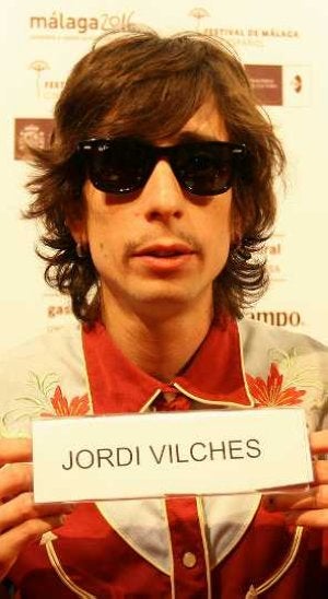 Cómico. Vilches, antes de la rueda de prensa. :: ÁLVARO CABRERA