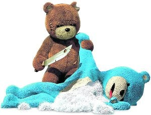 El oso cabreado