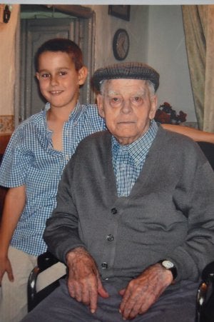 Juan Bautista José Cubo Torres, 103 años: «No fumar ni beber le ha alargado la vida»