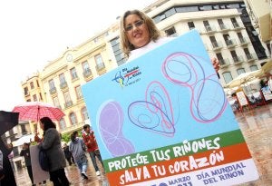 Josefa Gómez, presidenta de Alcer-Málaga: «Los enfermos renales tenemos que ser más visibles»