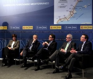 Frente común de cuatro provincias en defensa del corredor Mediterráneo