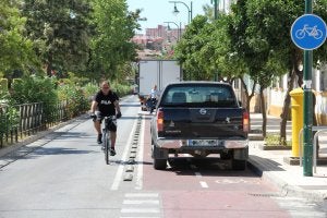 Los obstáculos del carril bici