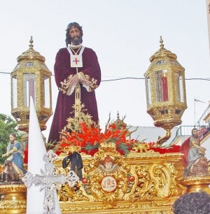 Cristo del Medinaceli el Martes Santo. ::
SUR ARCHIVO