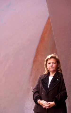 Ángeles Pedraza, presidenta de la Asociación de Víctimas del Terrorismo. ::
R. C.