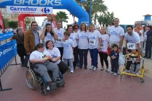 Mil metros de esfuerzo solidario
