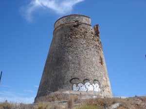 Las pintadas y grafitos podrán ser sancionadas con multas de hasta 1.500 euros.:: A. Peláez