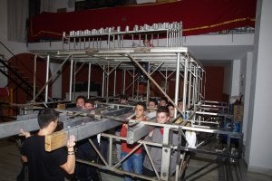 Ensayo del 'submarino' en la casa hermandad de la Estrella. ::
E. NIETO