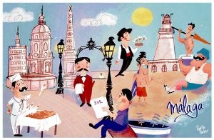 De dibujar en los manteles a crear a Pedrita Parker