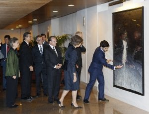La Reina Sofía entrega los premios BMW de pintura