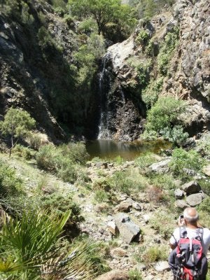 La Rejía, una ruta senderista con vistas a vertiginosos saltos de agua