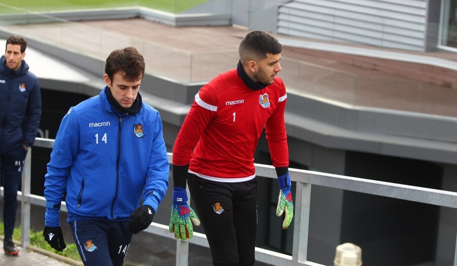 La Real Sociedad ha completado esta sábado la última sesión preparatoria antes de recibir al Huesca este domingo en Anoeta. 