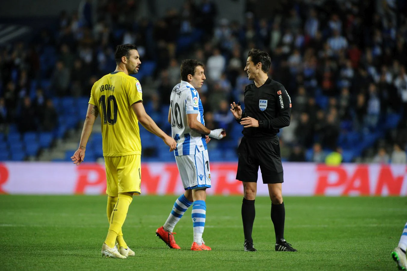 La Real Sociedad y el Villarreal se han enfrentado este jueves en Anoeta.