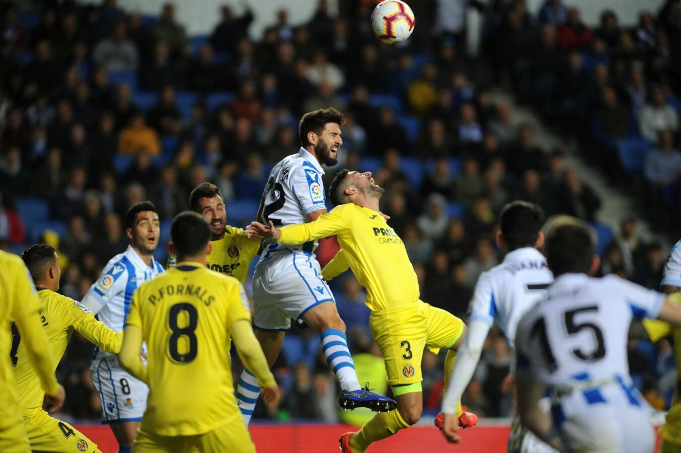 La Real Sociedad y el Villarreal se han enfrentado este jueves en Anoeta.