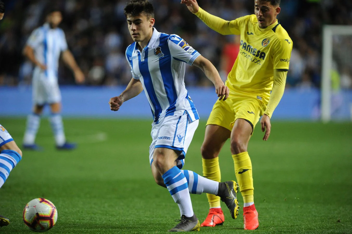 La Real Sociedad y el Villarreal se han enfrentado este jueves en Anoeta.