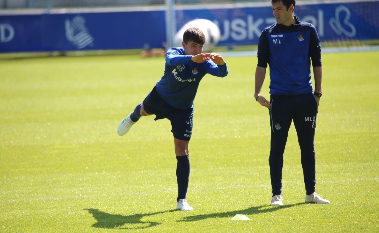 La Real Sociedad ha vuelto a los entrenamientos este lunes tras la victoria ante el Getafe en Anoeta. Illarramendi, Zurutuza y Llorente han entrenado con el grupo.