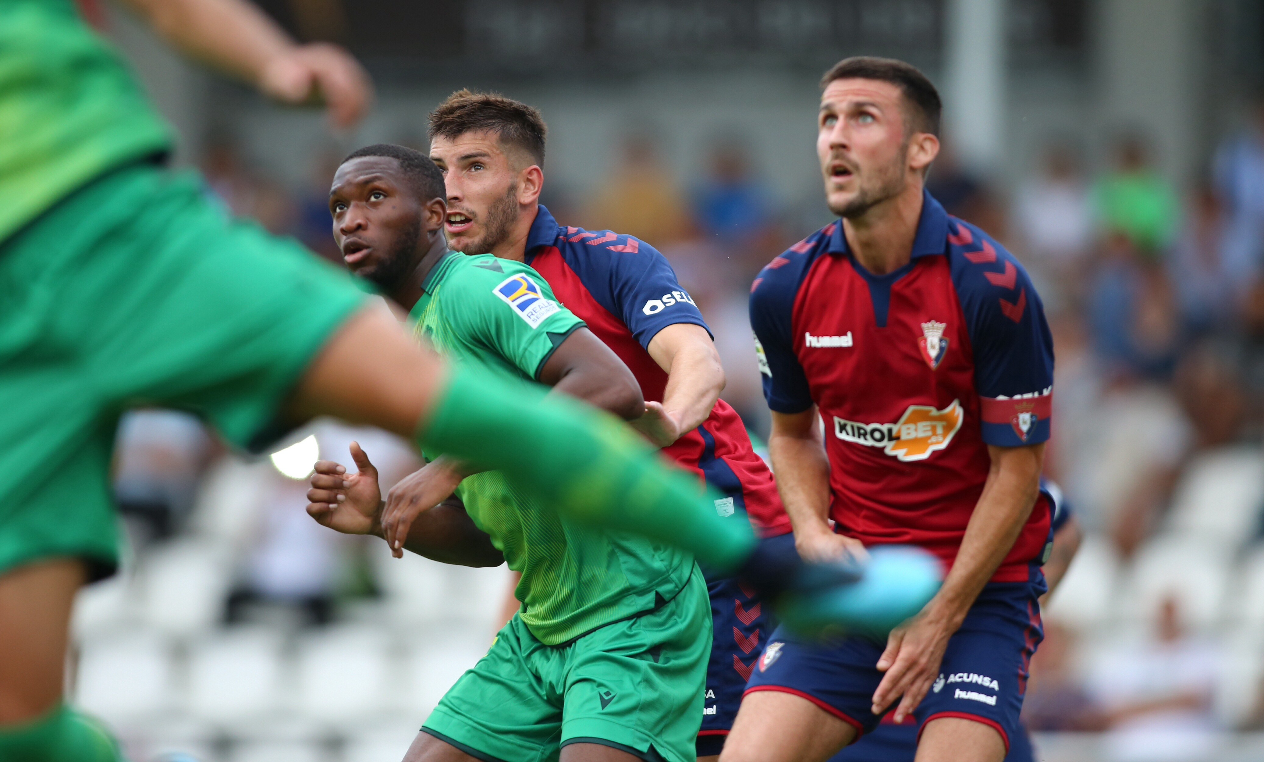 Fotos: Así ha sido el choque entre la Real y Osasuna