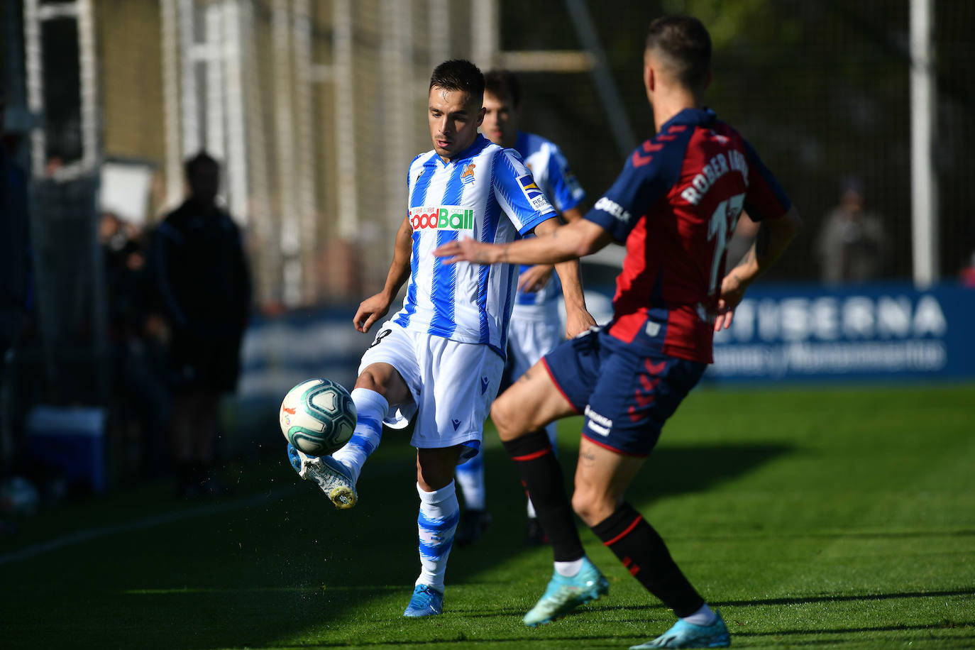 Las mejores imágenes del partido amistoso disputado por Real y Osasuna en Tajonar