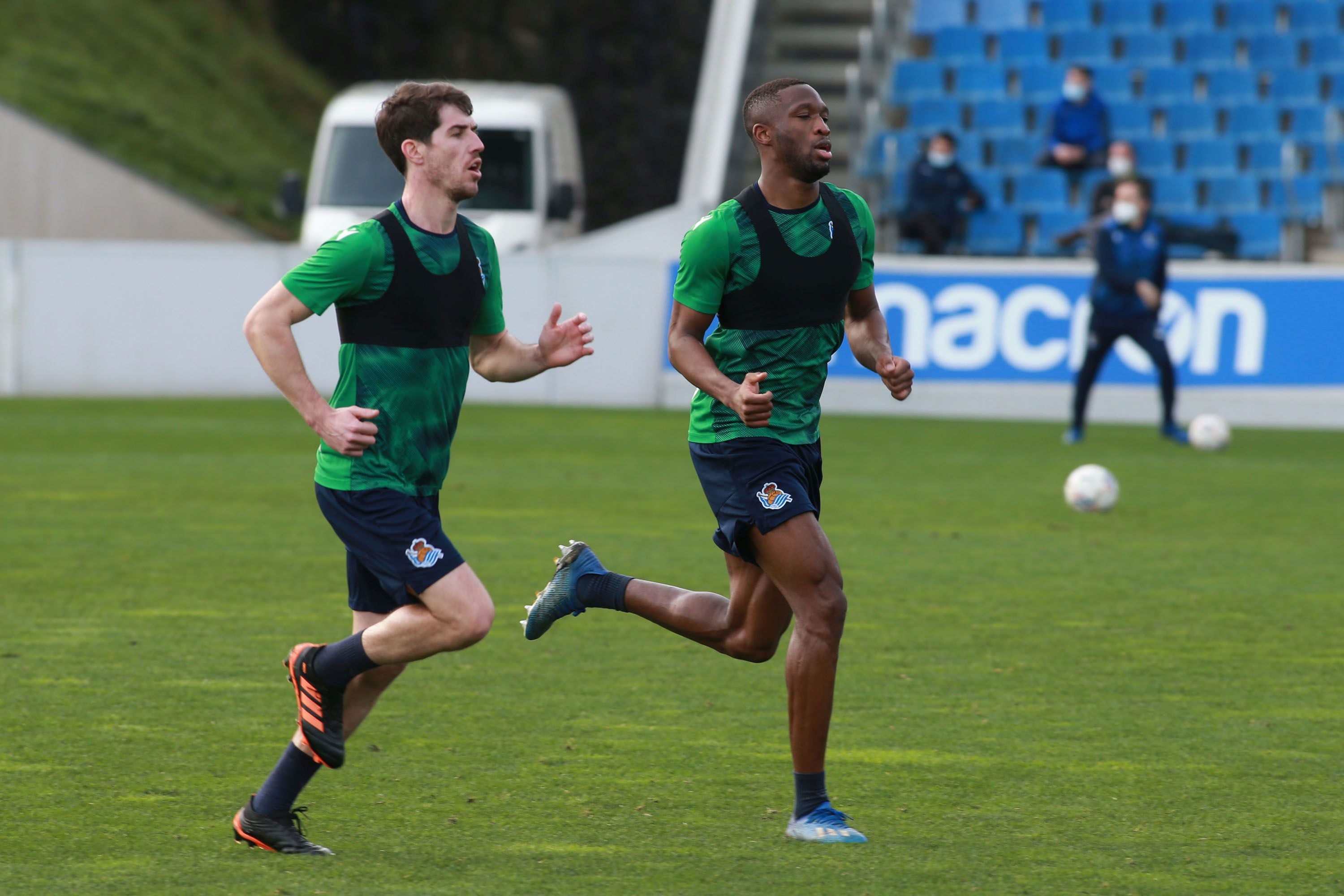 Fotos: La Real Sociedad se prepara en Zubieta para el choque ante el Cádiz