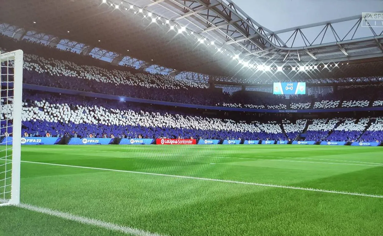 Captura del Reale Arena en el videojuego FIFA 22