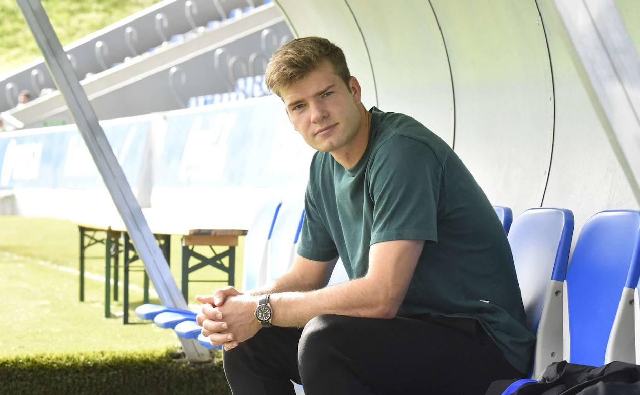 Alexander Sorloth espera la resolución de su futuro, que podría estar en Turquía. 