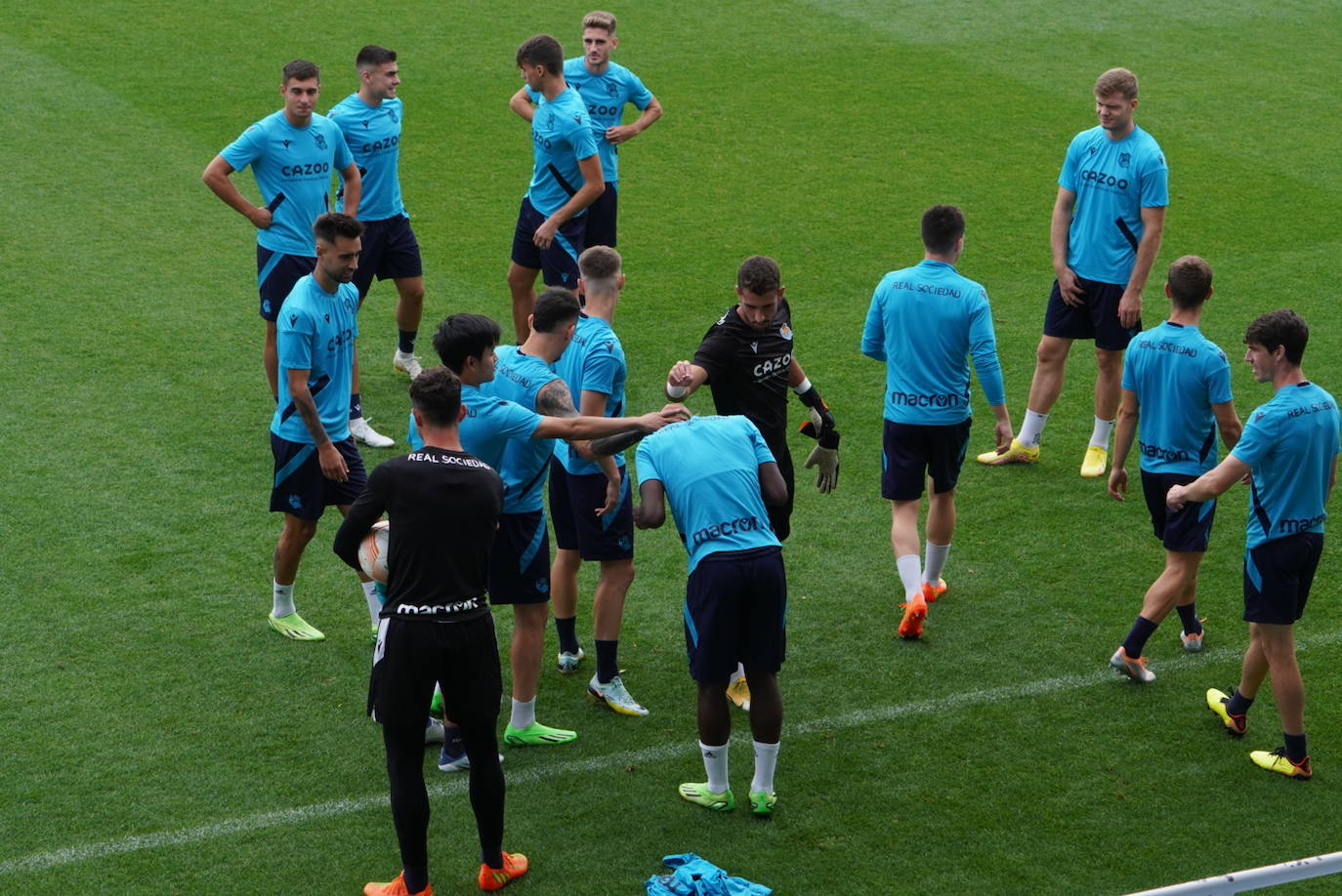 Fotos: Las imágenes del entrenamiento de la Real Sociedad