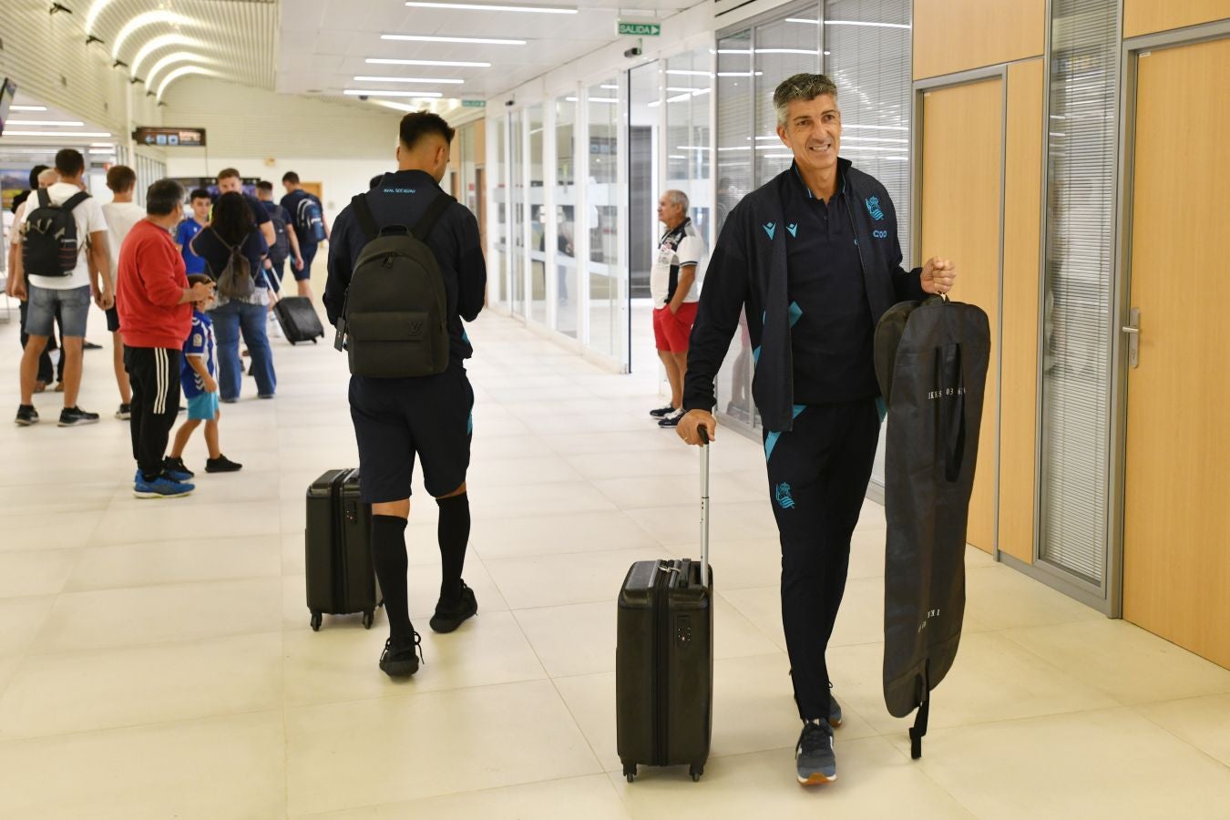 Fotos: Las mejores imágenes del viaje de la Real Sociedad a Mánchester