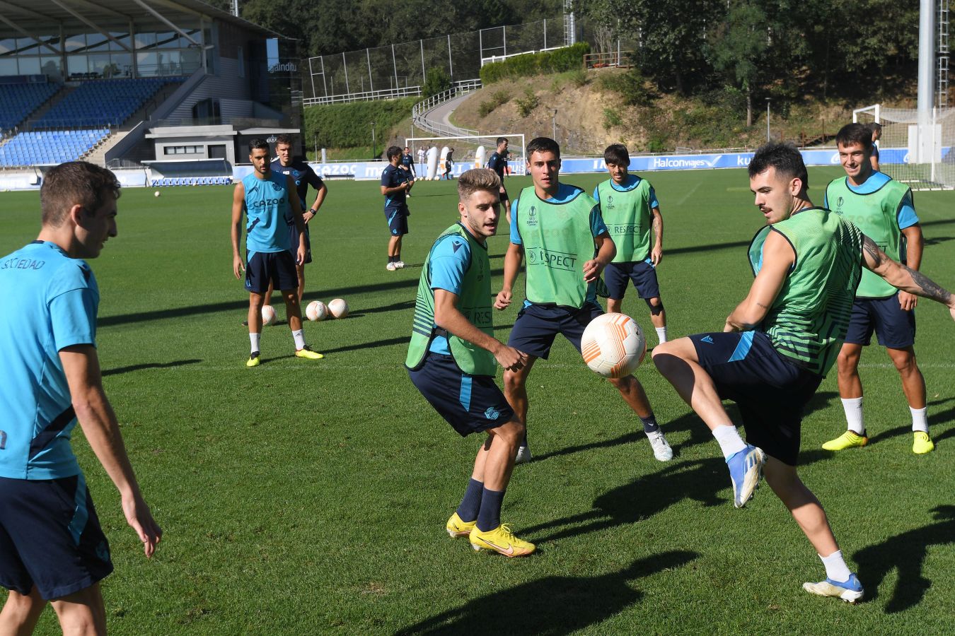 Fotos: La Real Sociedad, preparada para dedicarle la victoria a Sadiq