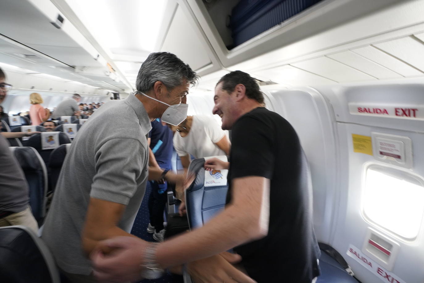 Fotos: Vuelta a casa con la sonrisa puesta