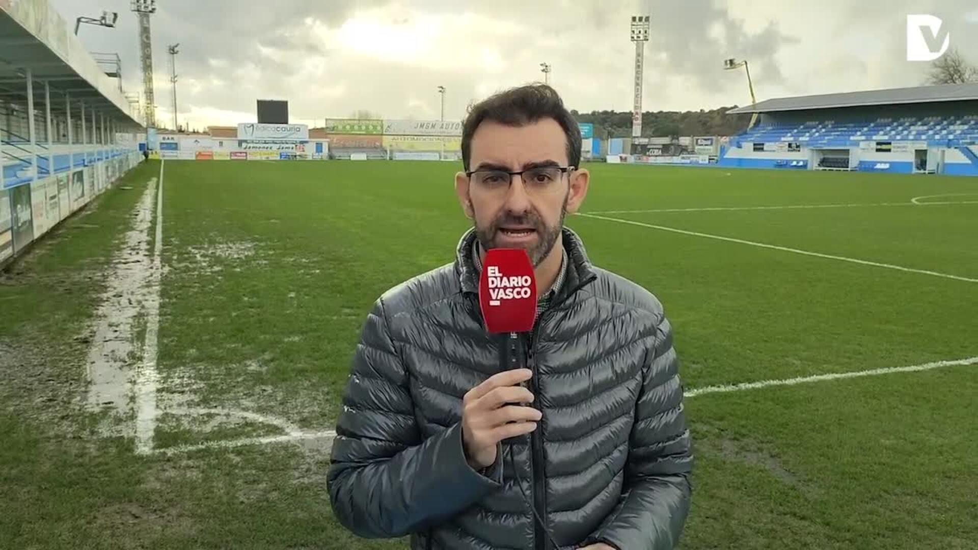 Así está el campo del Coria en el que jugará la Real