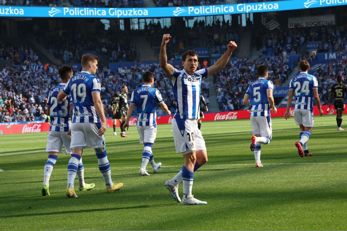 El Real Sociedad 1 - Celta 1, en imágenes