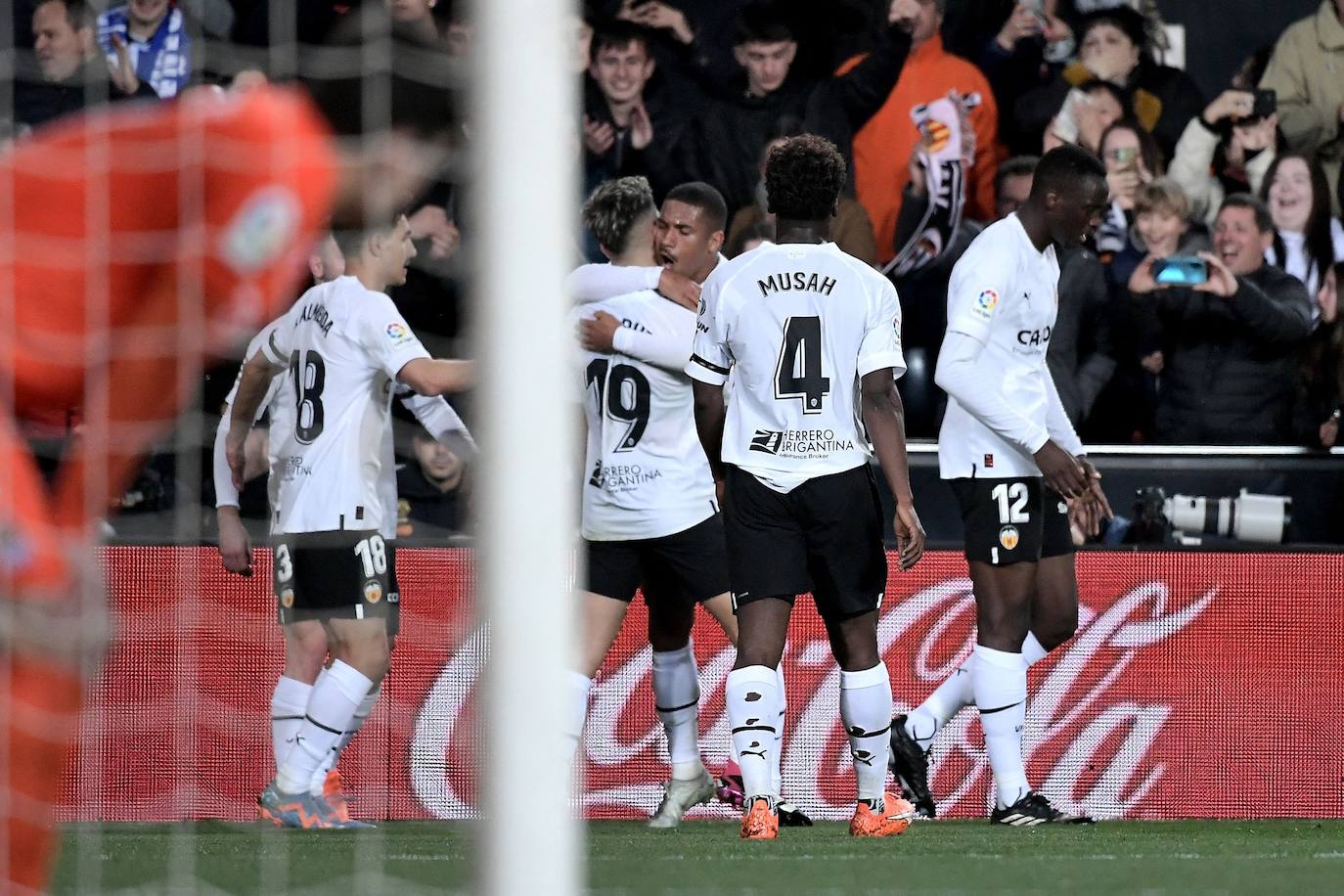 Las mejores imágenes del Valencia-Real Sociedad