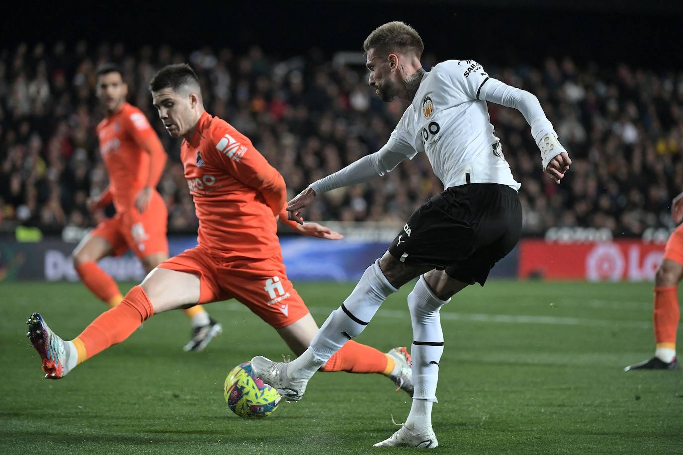 Las mejores imágenes del Valencia-Real Sociedad