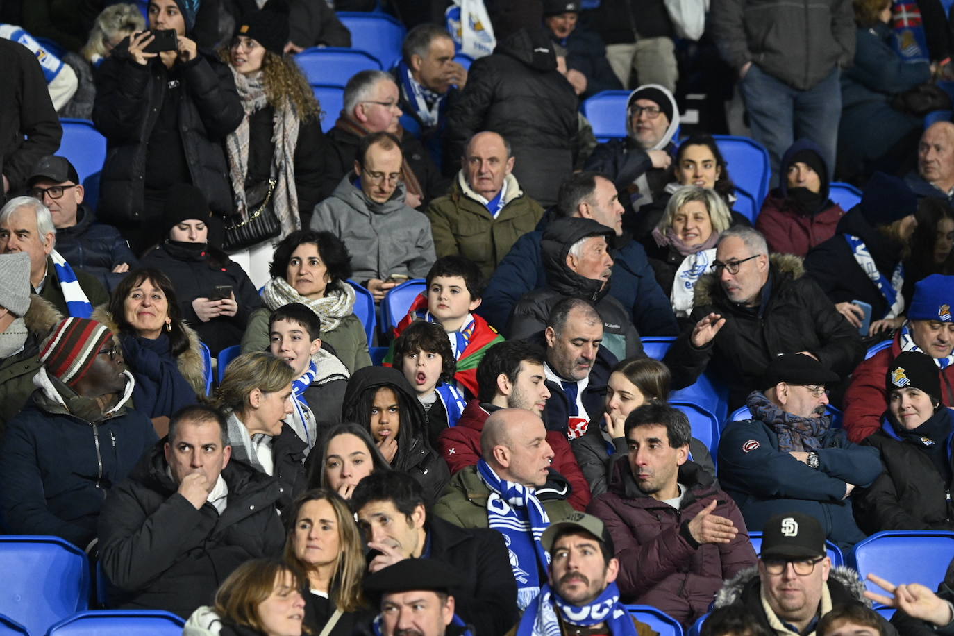 Las mejores imágenes del Real Sociedad - Cádiz